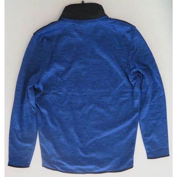 Under Armour 1369586 432 Men's Sz S Tech Blue Fleece Colorblock 1/2 Zip Pullover - Picture 5 of 6